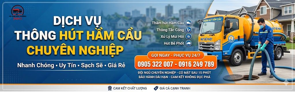 Hút bể phốt chuyên nghiệp đà nẵng