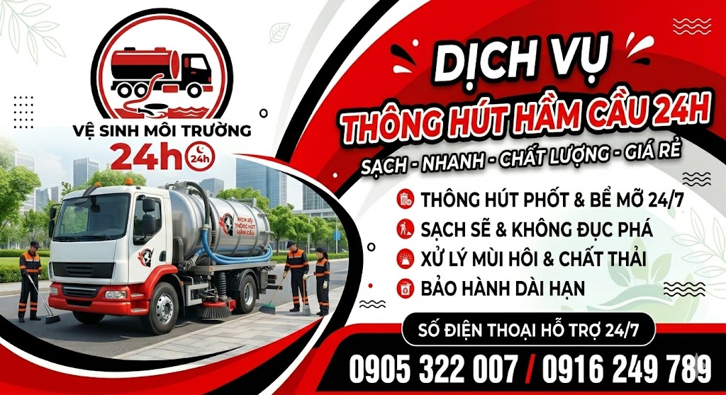Dịch vụ thông hút hầm cầu
